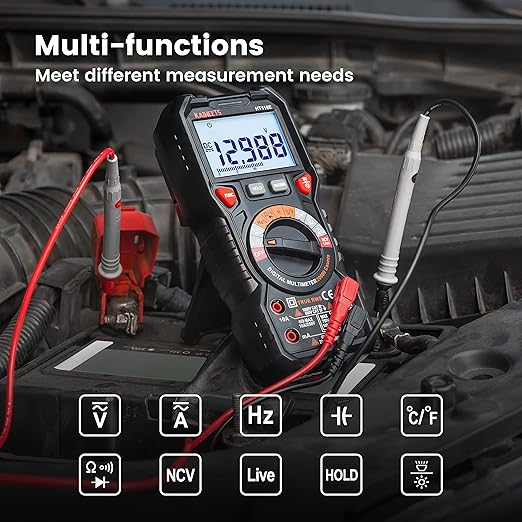 KAIWEETS HT118E Digital Multimeter and BB-100 Multimeter Case