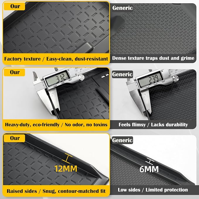 2026 RAV 4 Center Console Wireless Charging Mat Organizers Compatible with Toyota 2026 RAV 4 XSE GR Sport Hybrid Limited XLE Woodland 2026 RAV 4 Interior Accessories,Center Upper Level Trays