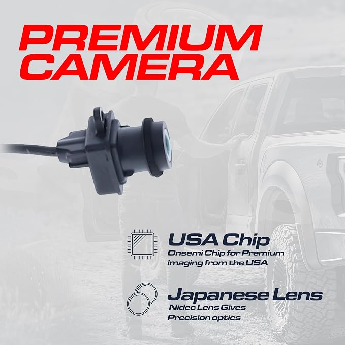 Master Tailgaters Replacement for Dodge Ram (2009-2012) Backup Camera OE Part # 56054164AD, 68044906AE, 56054041AB, 56054041AC, 56054041AD, 56054041AE, 56054164AA, 56054164AB, 68044906AA, 68044906AB