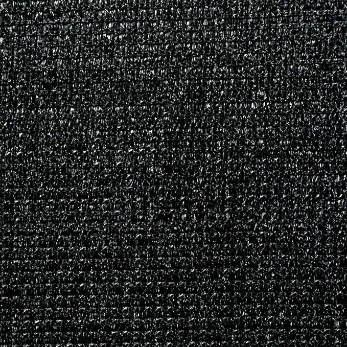 Shatex 90% 8x12ft Sun Shade Fabric for Pergola Cover Porch Vertical Screen, Black
