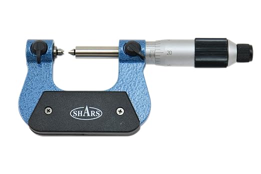 Shars 0-1" Screw Thread Micrometer with Anvils 303-2370 P)