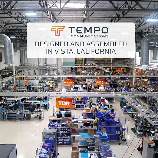 TEMPO NC-100 NETcat Micro Wiring Test Tool, Ethernet Coax Testing, Digital Cable Tester for Voice, Data, Video, Coax, Ethernet (NC-100)