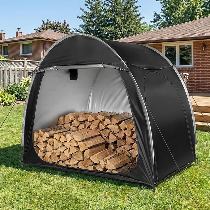 Outvita Bike Tent, Outdoor Portable Bicycle Storage Sheds with 210D Oxford Fabric PU4000 Waterproof Cover for 2-3 Bikes, Storage Cover Shelter for Motorcycle,Garden Tools,Toys,Lawn Mower
