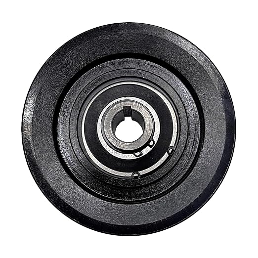Replacement Clutch Assembly for Multiquip/Mikasa MVC88, MVC88GH, Wacker NUESON VP1340 VP1350 VP1750 5” Diameter Single Pulley 1/2” Belt with 3/4” 19.05mm Bore