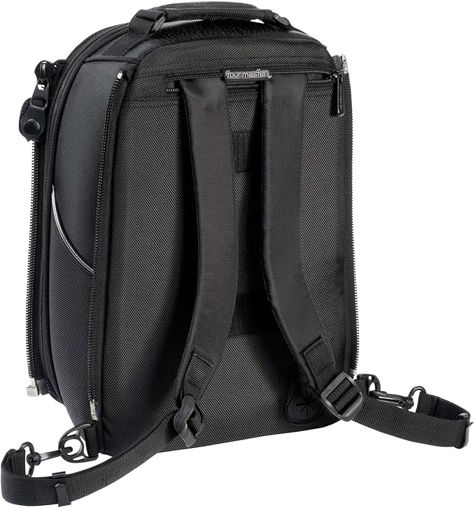 Tour Master Elite Strap Mount Tri-Bag Motorcycle Tank Bag - Black/One Size