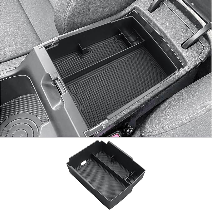 CDEFG for 2025 2026 Kia K4 Center Console Organizer for 2025 2026 Kia K4 Accessories Middle Console Organizer, 2025 2026 Kia K4 Armrest Storage Box