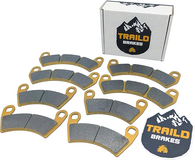 Traild Polaris RZR XP TURBO/XP 4 TURBO/PRO XP/PRO XP 4 2016-2026 Ceramic Brake Pad Set Front & Rear