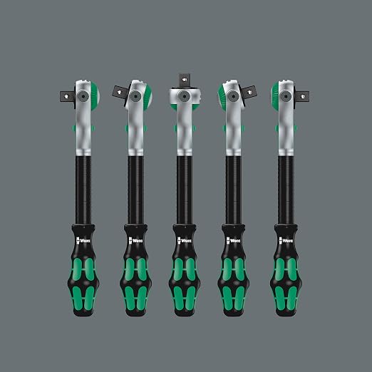 Wera - 5073261001 Zyklop 8000 B SB Ratchet, Square Socket 3/8"