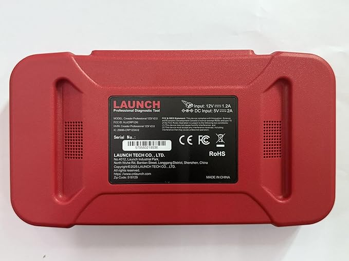 LAUNCH CRP123I V2.0 Elite OBD2 Scanner, 2026 Upgraded Diagnostic Scan Tool with 7 Reset, Oil/SAS/Throttle/Brake/BMS/DPF Reset/ABS Bleeding, Multi System Code Reader, Lifetime Free Update, FCA SGW