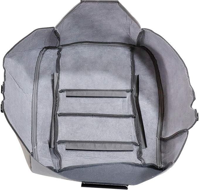 SecosAutoparts Driver & Passenger Side Bottom & Top Replacement Seat Cover Gray Compatible with Ford F250 F350 Lariat 2002 2003 2004 2005 2006 2007