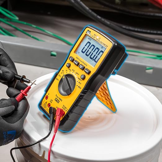 Ideal Electrical 61-347 AC/DC TRMS Multimeter, CAT III 1000V, CAT IV 600V
