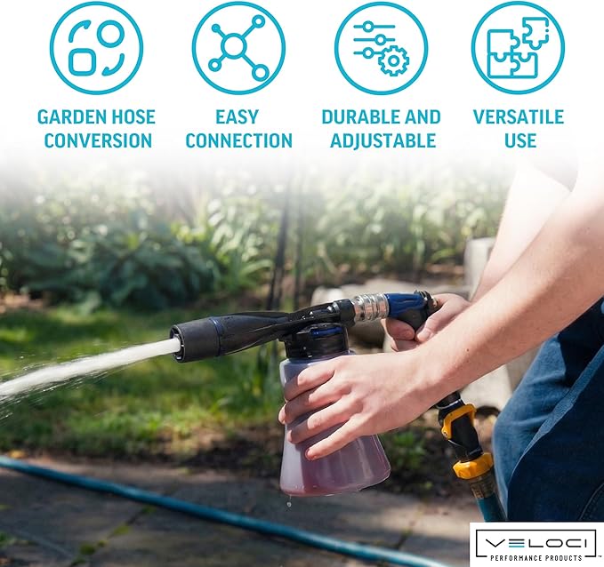 Veloci Performance MTM Hydro GHF1 Low Pressure Garden Hose Foamer