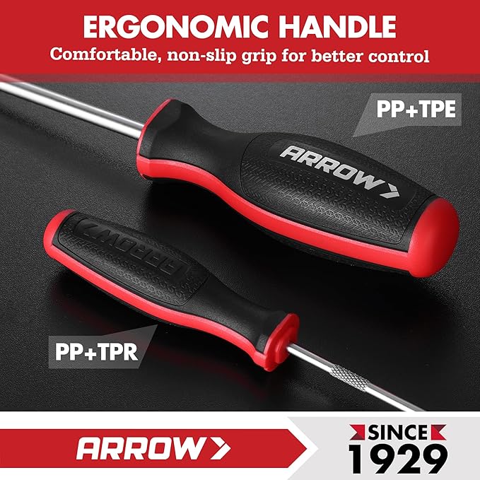 ARROW 7-Piece Hook and Pick Set with Storage Bag, Long & Mini Precision Pick Tool Set for Automotive Mechanic, O-Ring Removal Tool, Oil Seal, Gasket Puller, Hose Puller Picks