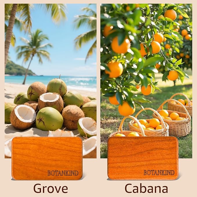Car Air Freshener- Original Wood Air Freshener-Car Odor Eliminator for Visor Clip-Long Lasting Scent - 4 pack Included 2 Clips