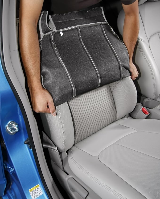 Clazzio 2023+ Ford F150 Super Cab Front Without top lid Leather Seat Cover