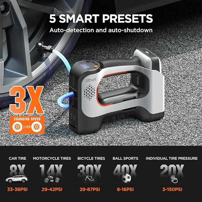 Litheli Cordless Air Compressor