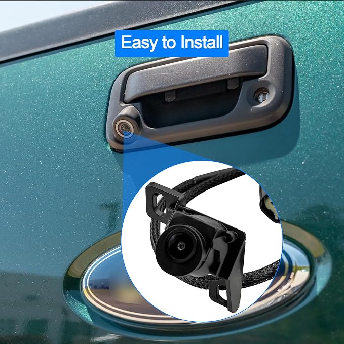 Backup Camera 9C3Z-19G490-E Fit for Ford 2008-2012 F-250 F-350 F-450 F-550 Super Duty Replaces 9C3T19G490BD