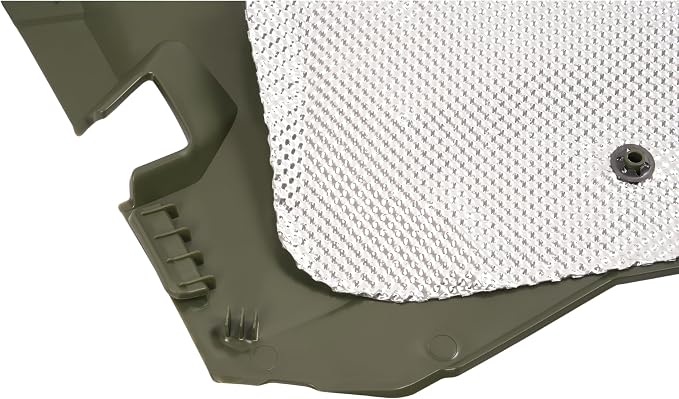 ALMULOO Right Side Cover Compatible with 2014-2024 Polaris Sportsman 570 450 EFI H.O. ETX Models Plastic Green Replacement For 2636441-498