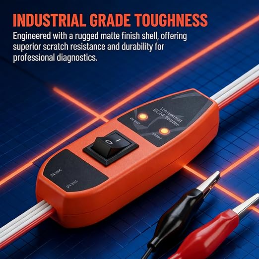 Universal ECM Motor Tester for HVAC, Advanced Diagnostic Tool for Electronically Commutated Motors, Compatible with GE, Emerson, Regal Rexnord, Genteq, York, Carrier, Trane, Lennox