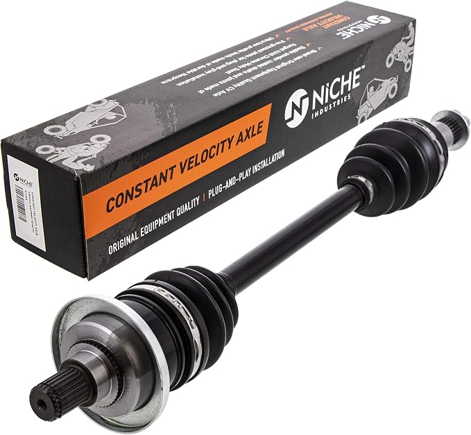 NICHE Front Left CV Axle Half Drive Shaft for Arctic Cat 400 450 500 550 650 700 1000 Thunder Cat H2 1502-873 1502-799