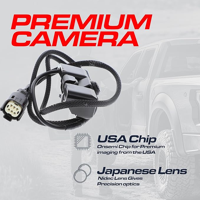Master Tailgaters Replacement for Chevrolet Silverado (2014-2015), Colorado (2017-2021) / GMC Sierra (2014-2016), Canyon (2015-2022) Backup Camera OE Part # 23306741, 22803702
