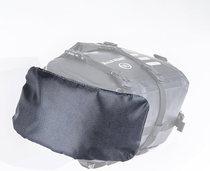 WILD HEART Motorcycle Smoke Protector Pipe Heat shield is suitable for Motorcycle side Bags, Tail Bag Guardrails, Seat Bag Accessories (Bottom anti-scalding sheet)