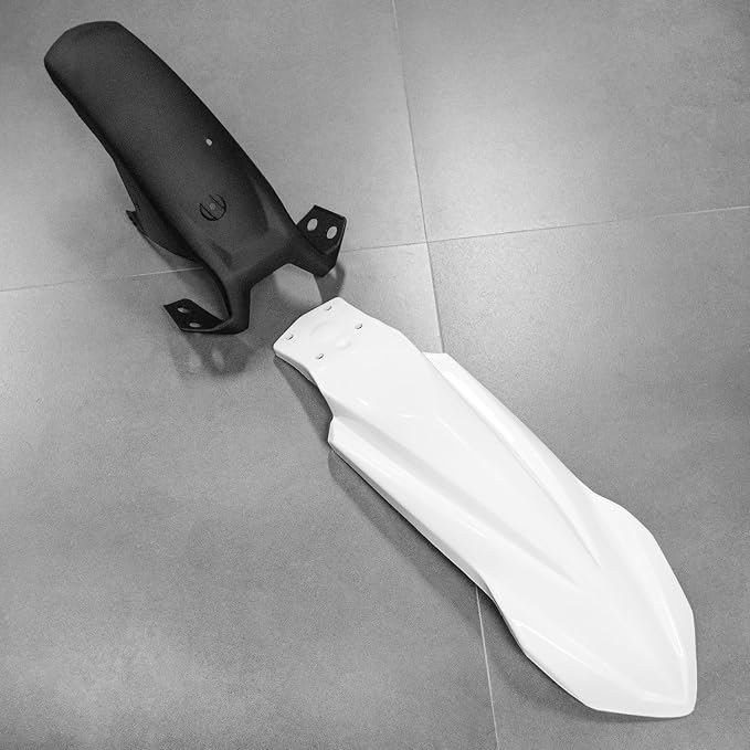 Motorcycle Front Fender Mudguard for Tenere 700 2019-2025 2026 Tire Hugger Mud Dust Flap Splash Guard (White)