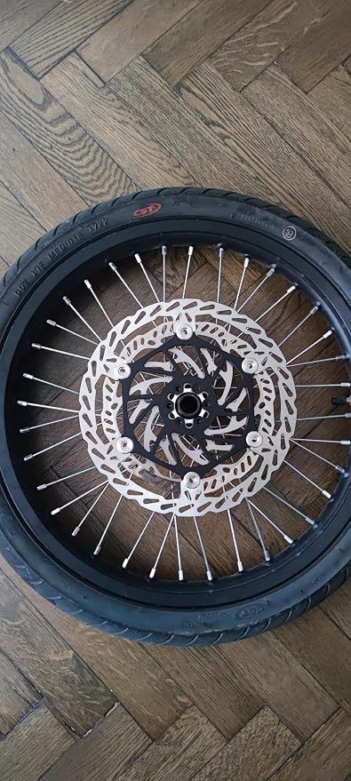 TOFR Oversize 250mm Front Brake Disc for Talaria Sting for Surron SUR-RON Light Bee X for Segway X160 X260