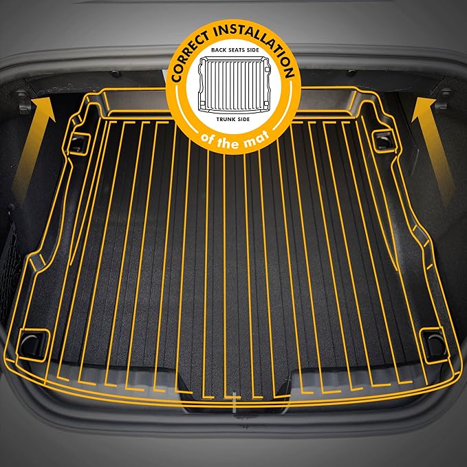 Premium Cargo Liner for BMW Z4 2018-2025 Roadster - 100% Protection - Custom Fit Car Trunk Mat - All-Season Black Cargo Mat - 3D Shaped Laser Measured Trunk Liners for BMW Z4 (G29)
