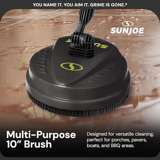 Sun Joe SPX-PCA10 10-Inch Surface, Deck and Patio Cleaning Attachment for SPX Series Pressure Washers