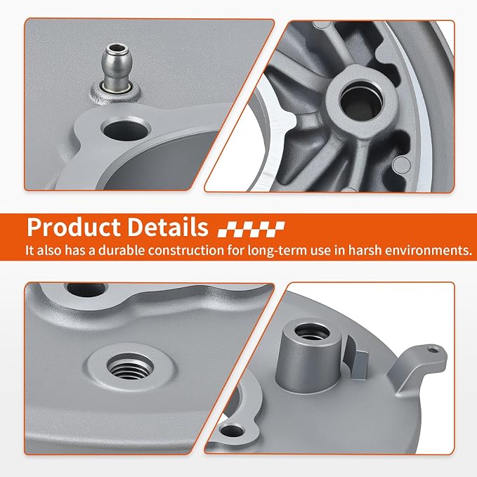 Rear Brake Drum Plate for Yamaha Kodiak Grizzly Big Bear 350 400 600 1993-2001 4SH-25321-00-00