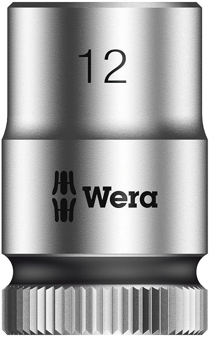 WERA 05003973001 Belt B 4 Zyklop Socket Set, 3/8" Drive, 9 Pieces