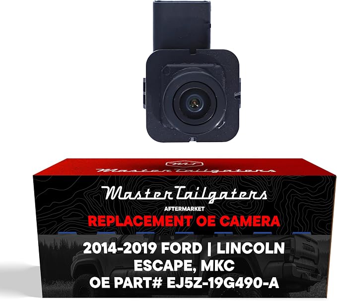 Master Tailgaters Replacement for Ford Escape (2014-2016) / Lincoln MKC (2015-2019) Backup Camera OE Part # EJ5Z-19G490-A