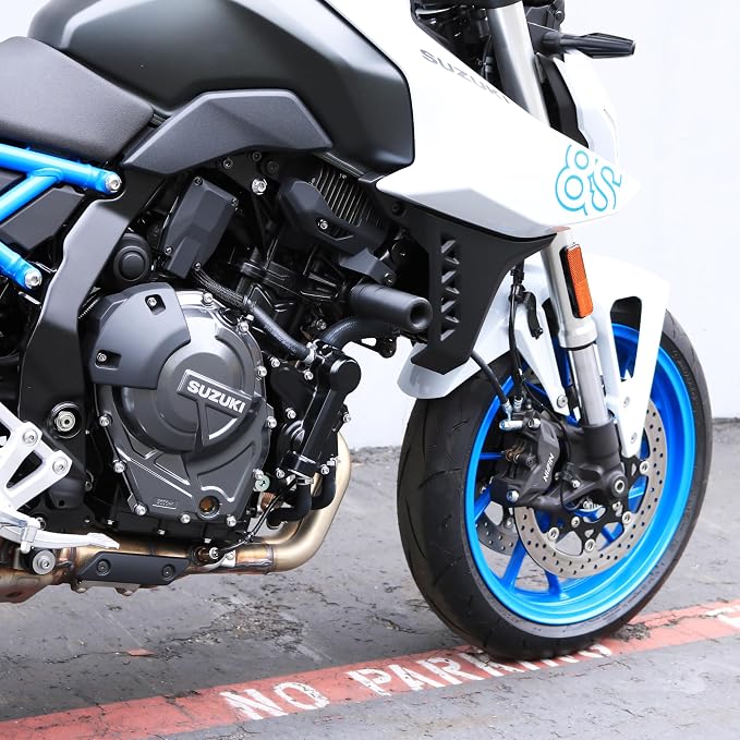 Shogun USA Made Suzuki GSX-8S GSX 8S GSX8S 2023 2024 2025 2026 Black No Cut Frame Slider Kit - 750-5669