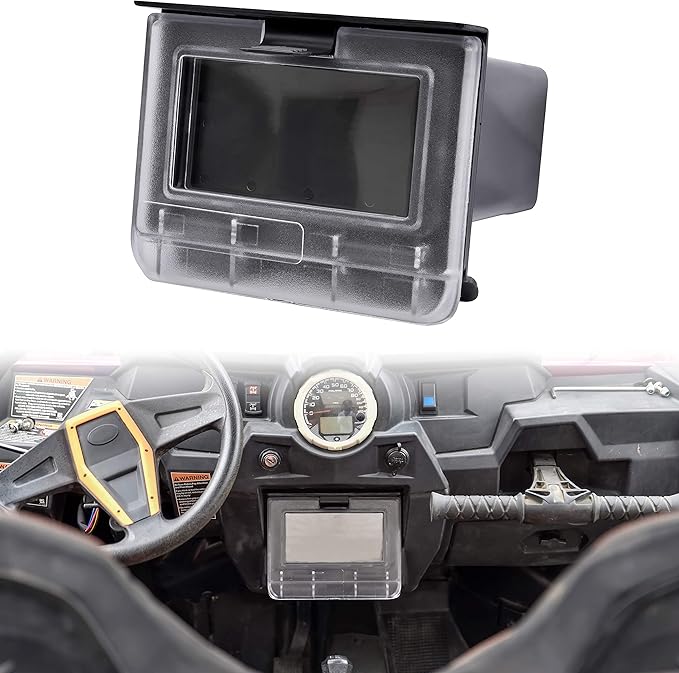 SAUTVS Center Dash Storage Box for RZR 1000 900, ABS Center Compartment Storage Box for Polaris RZR 1000 S 900 2014-2018 Accessories