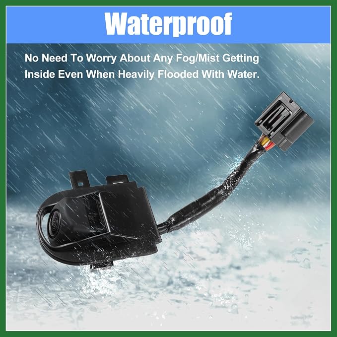 Motoforti Rear View Reversing Backup Parking Camera No.39530T3LA01/39530T3LA71 for Honda Accord Coupe EX/EX-L 2013-2015 Long-Lasting
