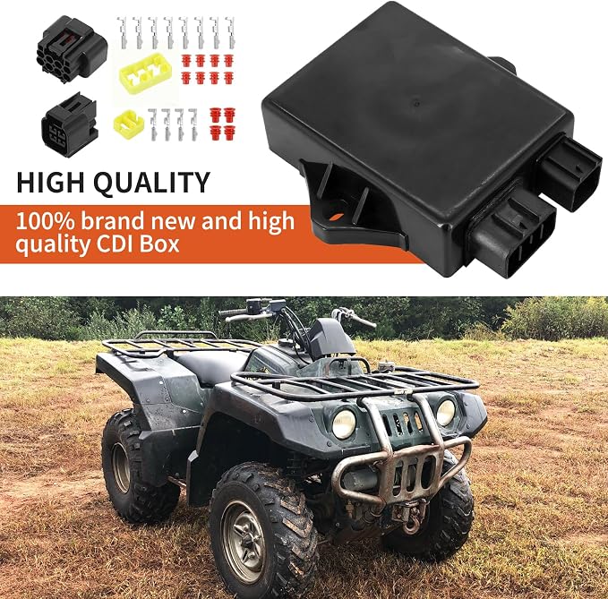 CDI Box Kit For Yamaha Grizzly 600 YFM 600 2000-2001 Replace 5GT-85540-00-00,4WV-85540-00-00