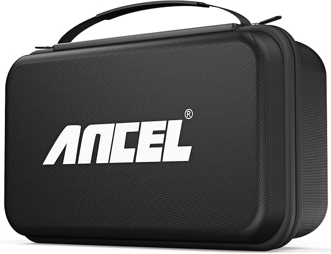 ANCEL Large Hard Protective Case Storage Box for ANCEL HD8000 Heavy Duty Truck Scanner (Only the Case)