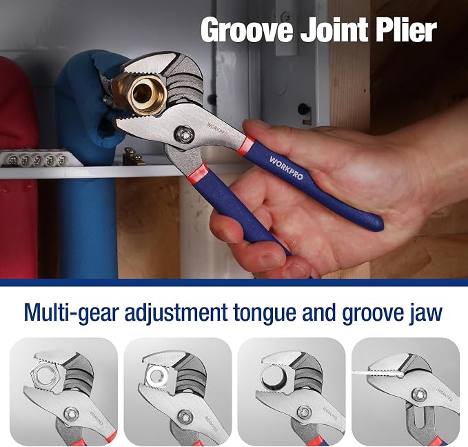7-piece WORKPRO Pliers Set & WORKPRO 2-Piece Mini Pliers Set