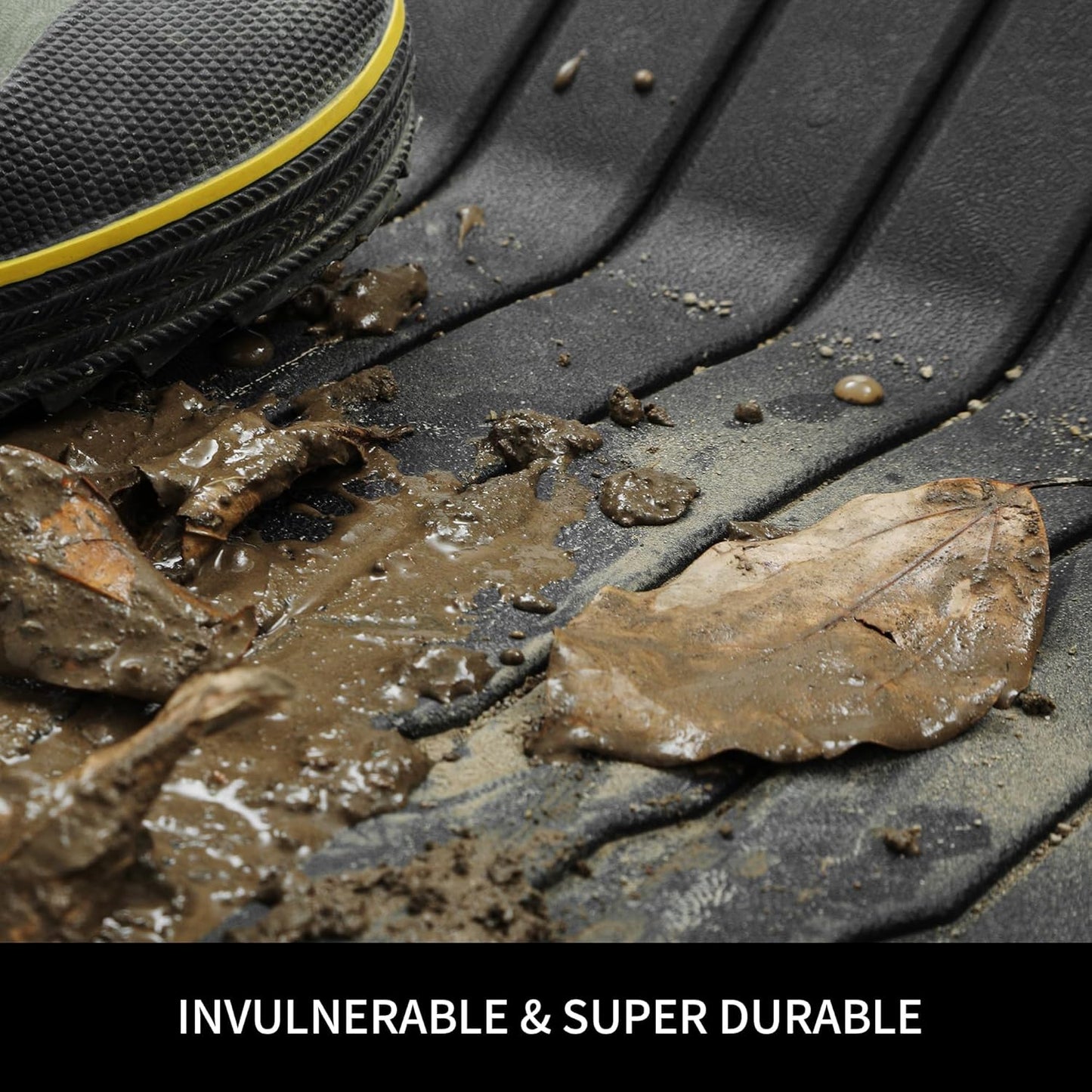 OEDRO Floor Mats 9 Pcs Fits for Tesla Model Y 7-Seater 2024-2020 Custom Fit All Weather TPE Automotive Trunk Mat with Backrest Mat Accessories Back Seat Protector for Model Y Car Floor Mats Set