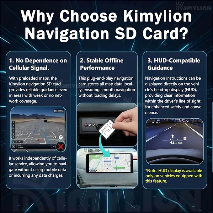Upgraded Navigation SD Card - KR9D66EZ1B, GPS SD Map Card Compatible with 2025-2026 CX-50/3 / CX-30 / CX-70, 2024-2026 MX-5, USA/CAN/MEX Maps