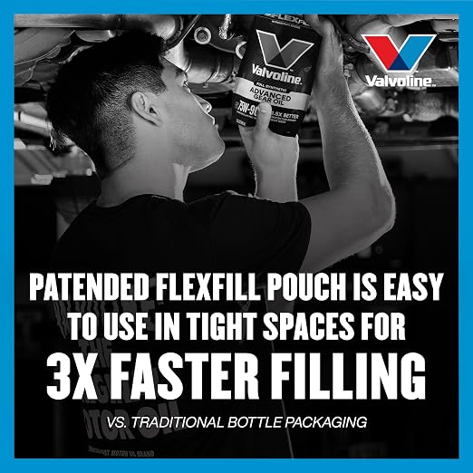 Valvoline FlexFill Advanced Full Synthetic 75W-140 Gear Oil 1 Quart Pouch