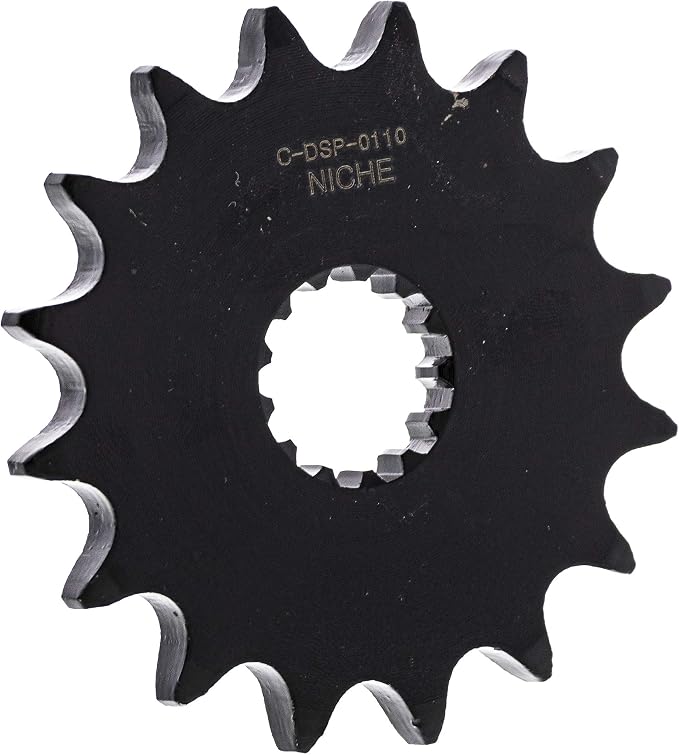 NICHE Drive Sprocket Chain Combo for Suzuki GSXR600 Front 16 Rear 45 Tooth 525VM-X X-Ring 110 Links