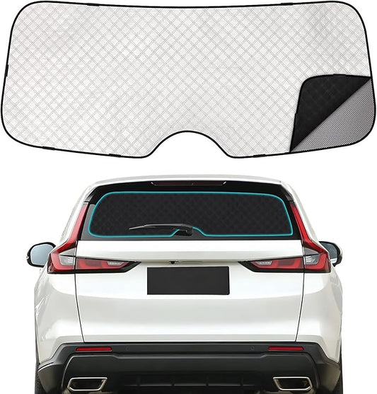 ZATOOTO Rear Windshield Sunshade for Honda CR-V 2017-2022 Rear Windshield Sunshield Double Layer Design for Sunshade and Privacy Offer Great Visibility Sun Blocker Back Window Sun Shade for Honda CR-V