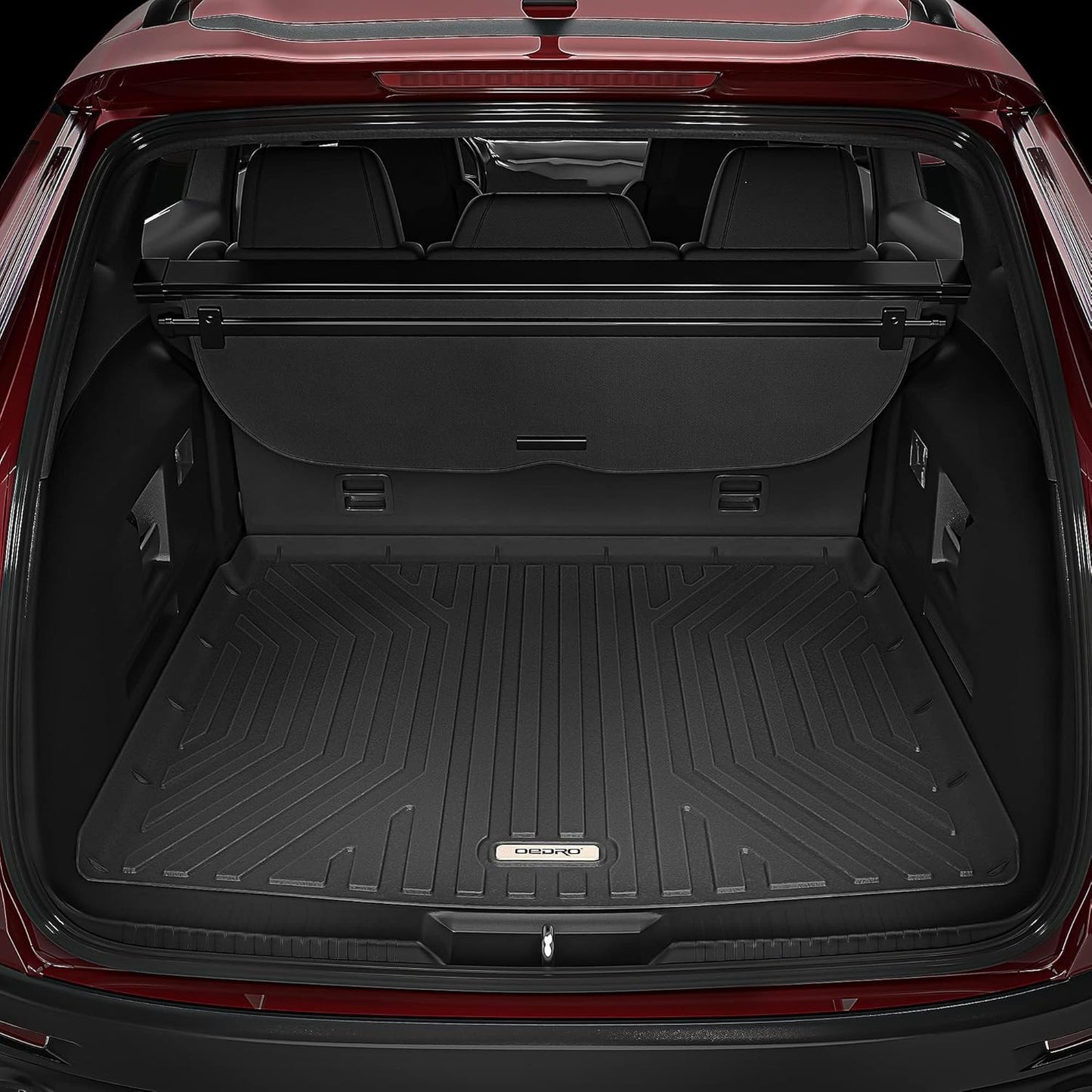 OEDRO Cargo Trunk Liner Floor Mat Fit for 2017-2025 Mazda CX-5, Black TPE All Weather Guard Heavy-Duty CX-5 Cargo Mat