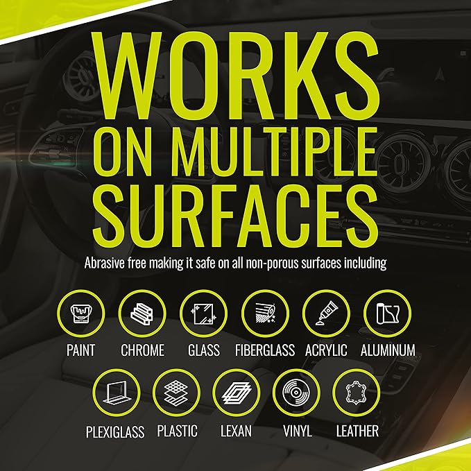BugSlide 4 Oz Travel Kit with Cleaner with Microfiber Towel - Multisurface Cleaning and Car Detailing Solution That Shines and Degreases Your Car, Convenient Size for Travel