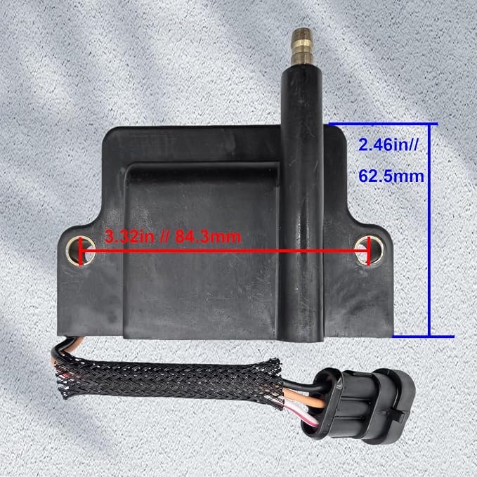 External Ignition Coil Fit for Ski-Doo 600 800 ETEC 2009-2020 XRS MXZ TNT Summit Skandic Freeride Snowmobile Replace Part 512060953 44-63311 512060644 512060711 512060810
