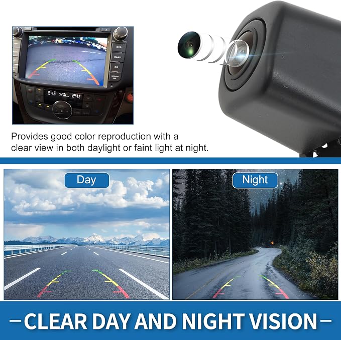 Car Park Assist Camera Front View Camera for Lexus LX570 for Toyota Land Cruiser 2018 2019 2020 2021 No.867B0-60012