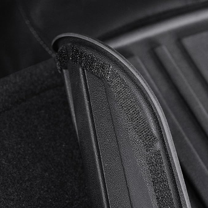 Second Row Backrest Mats for 2020-2025 Kia Telluride Accessories 7 Seater, All Weather TPE Back Seat Protector Replacement for Kia Telluride