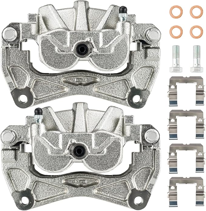 KAX Disc Brake Caliper Assembly Fit for Outback 2010-2019, WRX 2015-2021, Forester 2014-2018, Legacy 2005-2019, Tribeca 2008-2014, B9 Tribeca 2006-2007, Front Left and Right Side